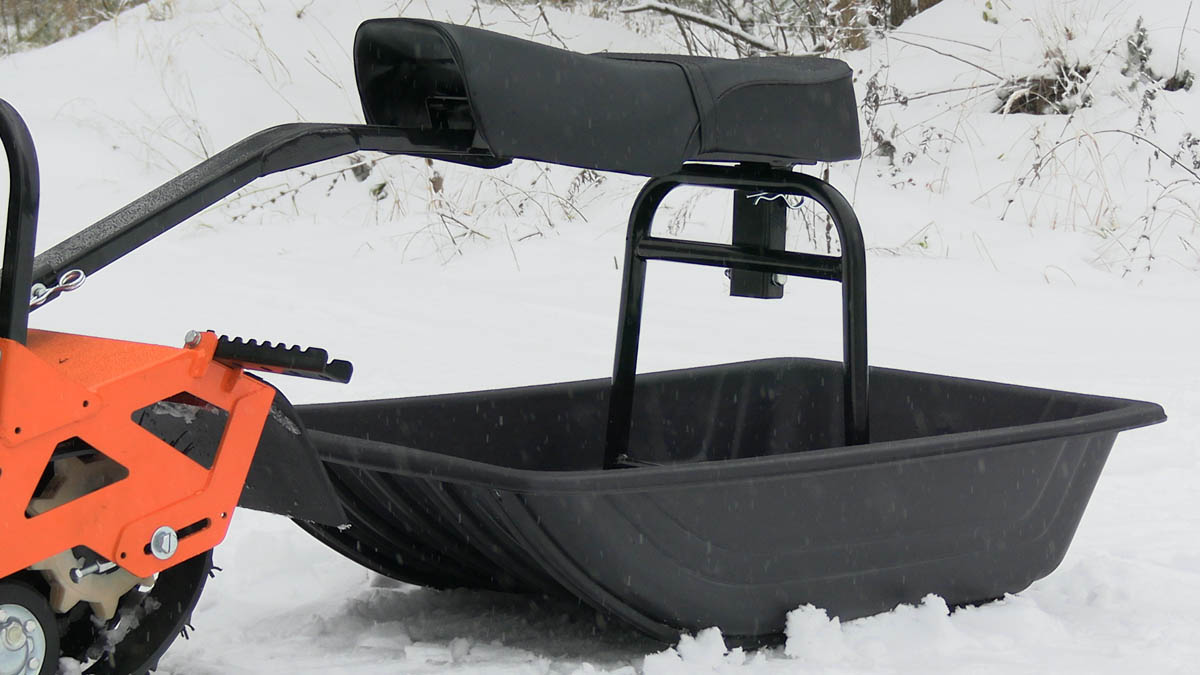 Мотобуксировщик Белка - 8 л.с. Фара, Электростартер