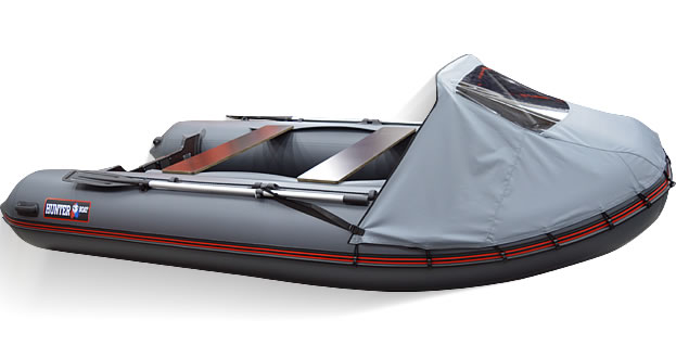 Носовой тент для лодки ПВХ Хантер 360 А и Хантер 390 А