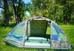 ХОДОВОЙ Тент на лодку моторную Ривьера 2900